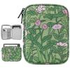Vinabilia 6-7 Inch Sleeve Carrying Case for 7" Kindle Colorsoft Signature Edition and All-New Kindle Paperwhite, Protective Sleeve Cover Pouch Bag for 6" Kindle/Kindle Oasis/E-Reader, Papaver Rhoeas view 1