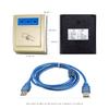 125KHz 13.56MHz USB Interface Driver-Free Access Control Card Issuer Member Card Swipe Machine Contactless NFC Card Reader (ID USB Post 8) view 2