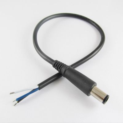 10x DC Cord Tip 7.4mm x 5.0mm Male Plug Connector Cable Laptop Replacement 30cm