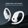 1MORE Fit Open Earbuds S50, Open Ear Wireless Headphones Bluetooth 5.3 with 4 Microphone, Earbuds with Earhooks for Sports Running, IPX7, Fast Charging, 38H-Playtime, Preset EQ Via App, White view 2
