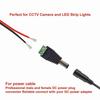 10 CCTV DC Power 5.5mm x 2.5mm Female to Male Female Connector Adapter Converter view 2