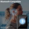 64GB MP3 Player with Bluetooth, Portable HiFi Lossless MP3 Music Players with Speaker, All-in-one Media Player with Video/FM Raido/Recorder/Alarm Clock, Up to 128GB Extension, Supports Random Playback view 2