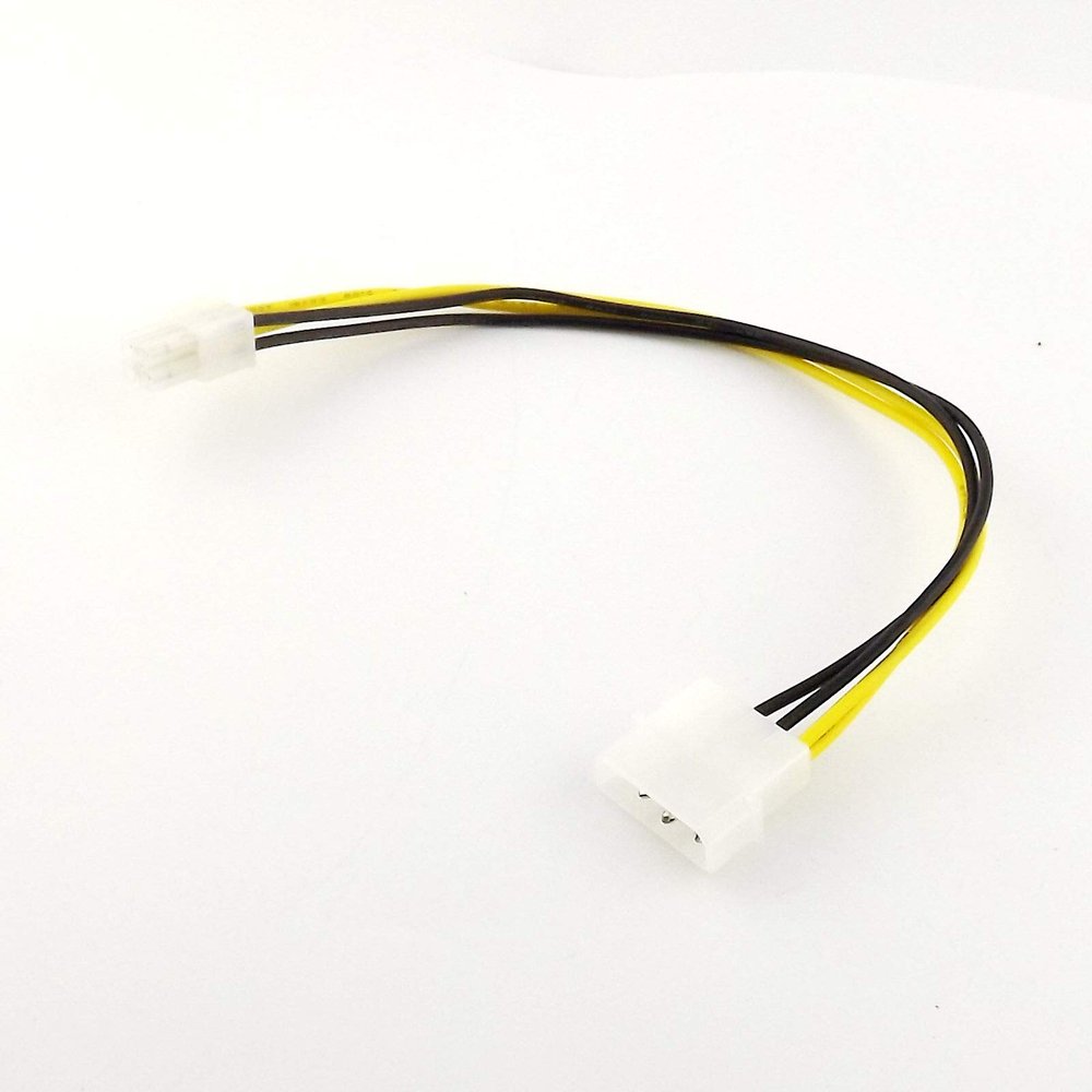 10x IDE 4 Pin Molex to P4 12V ATX Power Motherboard PC Power Adapter Lead Cable