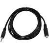 10x 2.5mm Male to Female Plug 4 Pole Extension Adapter Audio Aux Cable Cord 1.5m view 1