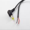 10x CCTV DC Power Plug Jack Connector 5.5mm x 2.1mm Male Right Angle Cable 30cm view 1