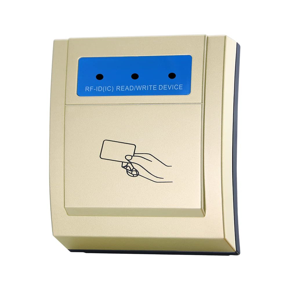 125KHz 13.56MHz USB Interface Driver-Free Access Control Card Issuer Member Card Swipe Machine Contactless NFC Card Reader (IC USB Post 8)