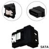 10pcs SATA 7 Pin Female to SATA 7p Male 90 Adpter Motherboard SSD HDD Converter view 3