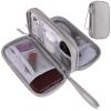 JIAKAI Travel Cable Organizer - Electronics Accessories Bag(Double Layer - Grey) view 1