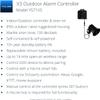 YoLink X3 Version Outdoor Alarm Controller, Ruggedized Battery-Powered Siren/Alarm/Relay Controller, Up to 1/4 Mile Open-Air Range, 130dB Siren, Alexa Assistant, Google, IFTTT, Hub Included view 2