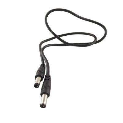 DC Power Plug 5.5mm x 2.5mm Male to 5.5mm x 2.1mm Male CCTV Adapter 18AWG Cable