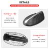 BLAKAYA Compatible with Antenna Cover Shark Fin Trim Hood Carbon Fiber Automotive Roof Aerials for Alfa Romeo Giulia Stelvio (Black) view 3