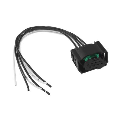 eMagTech 1PC 8Pin Car Radar Sensor Connection Plug and Harness Compatible with VW Compatible with Audi Compatible with Skoda 4F0972708