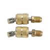 MOOKEENONE 2* R410a Split Adapter Swivel Curve 5/16" Female 1/4" Male Charging Vacuum Port Accessory view 3