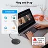 BOYA Blobby USB Conference Microphone,Desktop Computer Microphone with Wireless Charger, Omnidirectional Condenser PC Mic for Video Conference Online Class Skype Zoom Meeting view 2