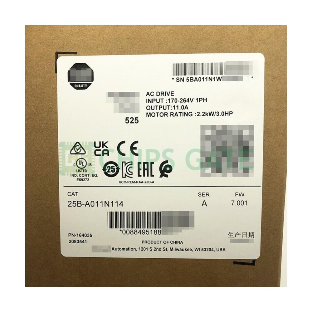 25B-A011N114 New in Box 525AC Drive 25BA011N114 in Stock