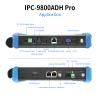 Rsrteng CCTV Tester 8K 32MP 4K 12MP IP Camera Tester with POE++ max 90W, 8MP TVI/CVI/AHD/CVBS CCTV Camera Monitor, 1CH SFP Interface, IPC Test WiFi Cable Tester Network Tools HD I/O VGA Power Output view 2