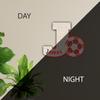 NEID Personalized LED Night Light - Initial Letter Light, Engraved Name, Custom Wooden Wall Light for Family, Friends, Boys, Girls, Kids - Alphabet Bedroom Light, Gift Sport Fan (Soccer) view 3