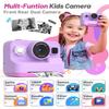 Yehtta Kids Camera Instant Print, Dual-Lens Front Rear Selfie Camera for Kids, Christmas Birthday Gifts Toys for 3-12 Year Old Boys Girls, 2.4in Screen 1080P Kids Digital Cameras with 32G Card view 2