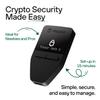 Trezor Safe 3 - Passphrase & Secure Element Protected Crypto Hardware Wallet - Buy, Store, Manage Digital Assets Simply and Safely (Cosmic Black) view 2