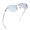 LifeArt Pure Titanium Frame Glasses/Blue Light Blocking Reading Glasses, Reduce Eyestrain, Stylish for Men and Women(Black,+2.50 Magnification) view 1