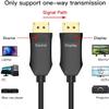 Angusplay 8K Fiber Optic DisplayPort Cable 1.4 60Ft / 65Ft, Ultra HD 4K 144Hz, 8K 60Hz HBR3, High Speed 32.4Gbps, Slim and Flexible, Long Copper DP Display Port 1.4 1.2 Cord view 3