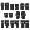 Microscope Accessories Kit One Pair WF10X WF15X WF20X WF25X WF30X 20mm 15mm 10mm 9mm WF10X/20 High Eye-Point Eyepiece for Stereo Microscope Microscope Slides (Color : WF5X) view 2