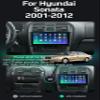 9" Car Radio Navigation GPS for Hyundai Sonata EF 2001-2012 Android 12 Car Stereo Multimedia Video Player with Bluetooth Carplay WiFi 4G SWC FM/RDS+Backup Camera,Ts10/6+128g view 2