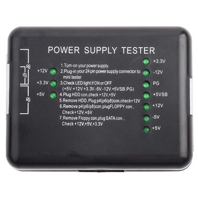 QANYEGN Power ply Tester, Computer Power ply Tester, Motherboard Tester, Compatible with Various Computer Systems