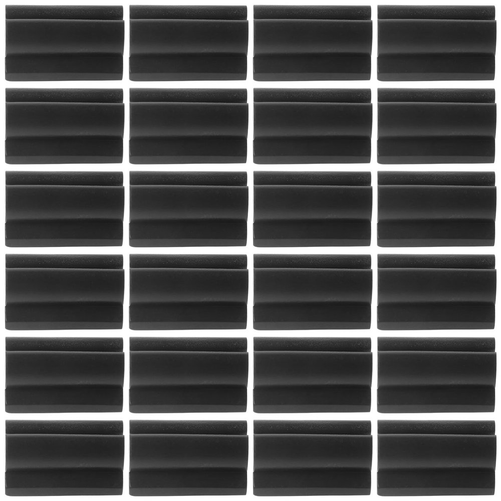 Angoily 50pcs Chair Leg Floor Protectors Non- Furniture Feet for Floors Skid Design Opening Versatile Flexible Chair Foot Protectors for Home Office Use