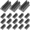 Angoily 50pcs Chair Leg Floor Protectors Non- Furniture Feet for Floors Skid Design Opening Versatile Flexible Chair Foot Protectors for Home Office Use view 2