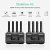 Accsoon CineView HE Wireless Video Transmission HDMI Transmitter&Receiver Dual-Band 60ms Latency 1200FT Range UVC Livestreaming 4 Devices Monitoring for Filmmaking, Compatible Cineview M7 Pro/SE/2 SDI view 2