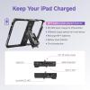 Accsoon PowerCage Pro II iPad Cage for iPad Pro 13-inch M4, M5 & Air M2, M3 & 12.9-inch Gen 3,4,5,6 Tablet Cage iPads Case with NP-F Battery Plate Adapter, Use with SeeMo 4K/CineView for Monitoring view 2