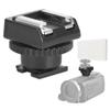 JEOZBM Hot Shoe Adapter, Lightweight ABS Flash Hot Shoe Mount Adapter Converter, Camcorder Camera Accessory for CSM-3 view 3