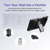 Accsoon PowerCage II iPad Cage Protective iPad Case for iPads Gen 7,8,9,10,11 & i-Pad Air 3,4,5,6,7 & iPads Pro 10.5inch & 11inch M4, M5 Tablet Cage, Use with SeeMo/SeeMo 4K/CineView for Monitoring view 2