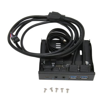 Gavigain HD-Audio Front Panel,Floppy Drive Bit USB 3.2 Hub,10Gbps Plug and Play Iron Shell Floppy Disk Reader,Supports for Win7, for Win 8, for Win 10, for Win 11 32 BIT, for Win 64BIT, for Linux
