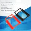 Gavigain 10PCS 2.5in HDD/SDD Mounting Bracke,Heat Dissipation Hard Drive Bracket,High Compatibility HDD Hard Disk Carrier SSD Hard Drive Tray for 2.5in Solidly State Disk and Mechanical Hard Disk view 2