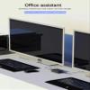 USB 2.0 Switch 1 in 2 Out, USB2.0 KVM Switcher 2 in 1 Out with One Key Switching, Bi Direction for Printer Scanner Keyboard USB Device view 3