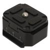 Aluminum Alloy Quick Release Plate for RS2 RS3, Camera Mounting Adapter with 1/4 Inch Thread Hole, Tripod Stabilizer view 3
