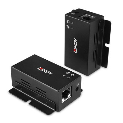 LINDY 43386 2-Port USB 2.0 Extender by Cat.6 to 50m