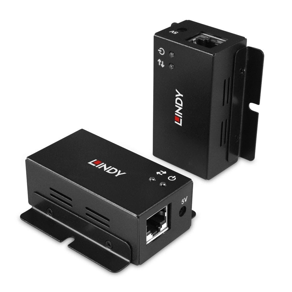 LINDY 43386 2-Port USB 2.0 Extender by Cat.6 to 50m