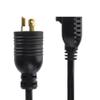 StarTech 1ft Heavy Duty Power Cord, 15A 125V, Black (W31C-4100-POWER-CORD) view 2