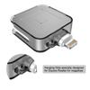 Lanyard Case for Square Reader for magstripe (with Lightning Connector), Square Reader Magstripe Case Holder, Black, 2pcs. by MirageCover. view 2