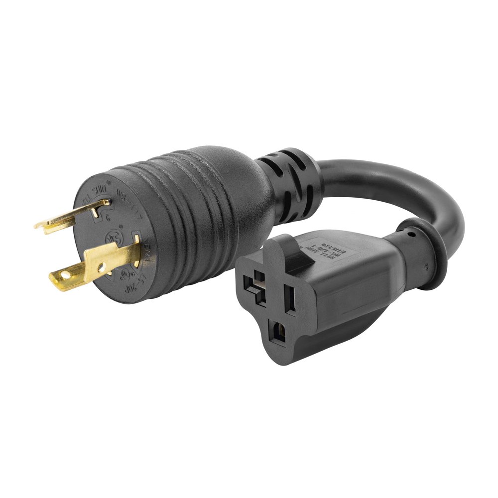 StarTech 6in Heavy Duty Power Cord, 20A 125V, 12AWG (K31D-2U00-POWER-CORD)