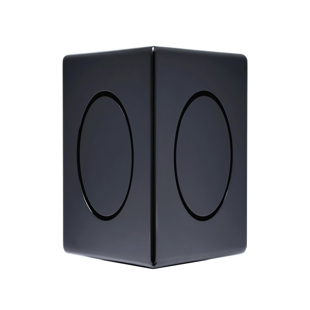 Earthquake Sound MiniMe DSP P63B 6.5-Inch Micro Powered Subwoofer with Dual 6.5-Inch SLAPS Passive Radiator Technology and DSP Control, Piano Black
