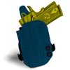 HolsterBuilder OWB Paddle, Durable & Lightweight Holster Attachment, USA Made Concealed Carry Holster Paddle for Men & Women view 3