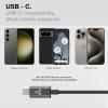 ENCASED USB-C Over Ear Headphones Wired (V200 Pro) Closed Back Studio DJ Monitor Earphones, USB Type-C Connector with Mic, Volume Remote (50mm Neodymium Drivers) view 4