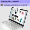 HP 15 inch Laptop, HD Display, AMD Ryzen 5 5500U, 8 GB RAM, 256 GB SSD, AMD Radeon Graphics, Windows 11 Home, 15-ef2099nr (2023),Silver (Renewed) view 4