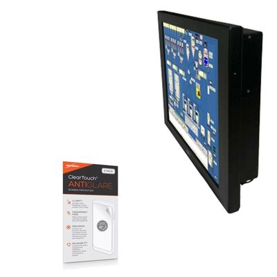 BoxWave Screen Protector Compatible with Small PC SDC190/ML - ClearTouch Anti-Glare (2-Pack), Anti-Fingerprint Matte Film Skin
