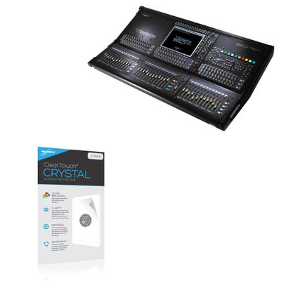BoxWave Screen Protector Compatible with DiGiCo SD10B - ClearTouch Crystal (2-Pack), HD Film Skin - Shields from Scratches