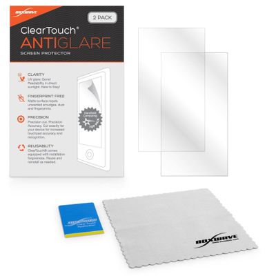 BoxWave Screen Protector Compatible with Akai MPC X SE - ClearTouch Anti-Glare (2-Pack), Anti-Fingerprint Matte Film Skin